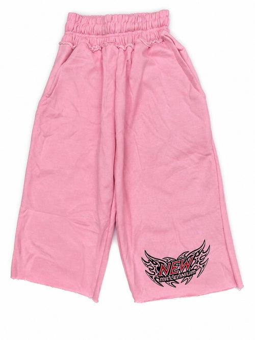Pink "Capri" Shorts