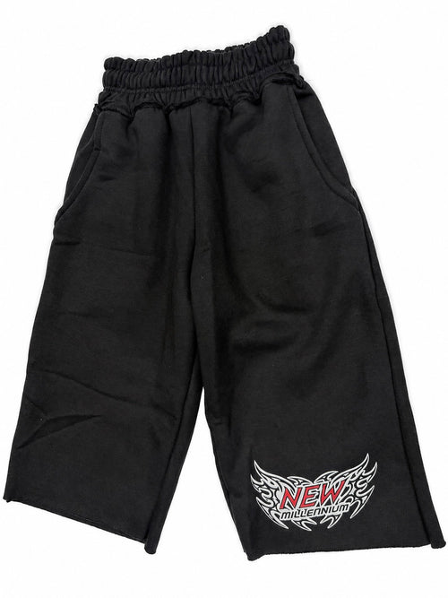 Black "Capri" Shorts