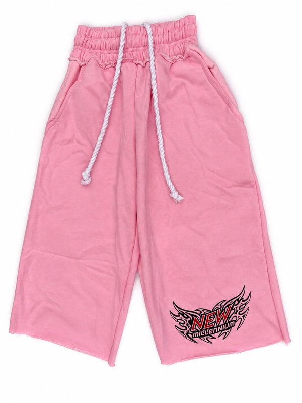 Pink "Capri" Shorts